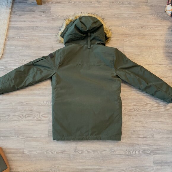 J. Crew Nordic Parka w/Primaloft - Green - Men's Medium - Picture 2 of 5